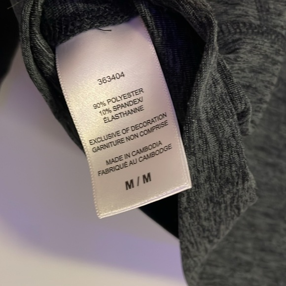 Champion Women’s Athletic Jacket in Dark Grey & Pink - Picture 6 of 6